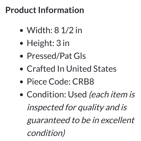 1967 "St. Genevieve Clear" 8 1/2" Bowl by Bartlett Collins - Picture 10 of 11